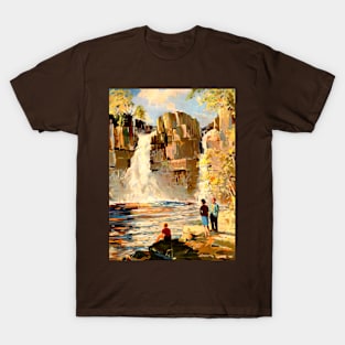 Vintage Travel Poster Artwork - Teesdale T-Shirt